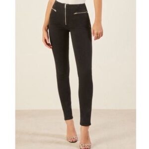 Reformation Black Skinny Jeans